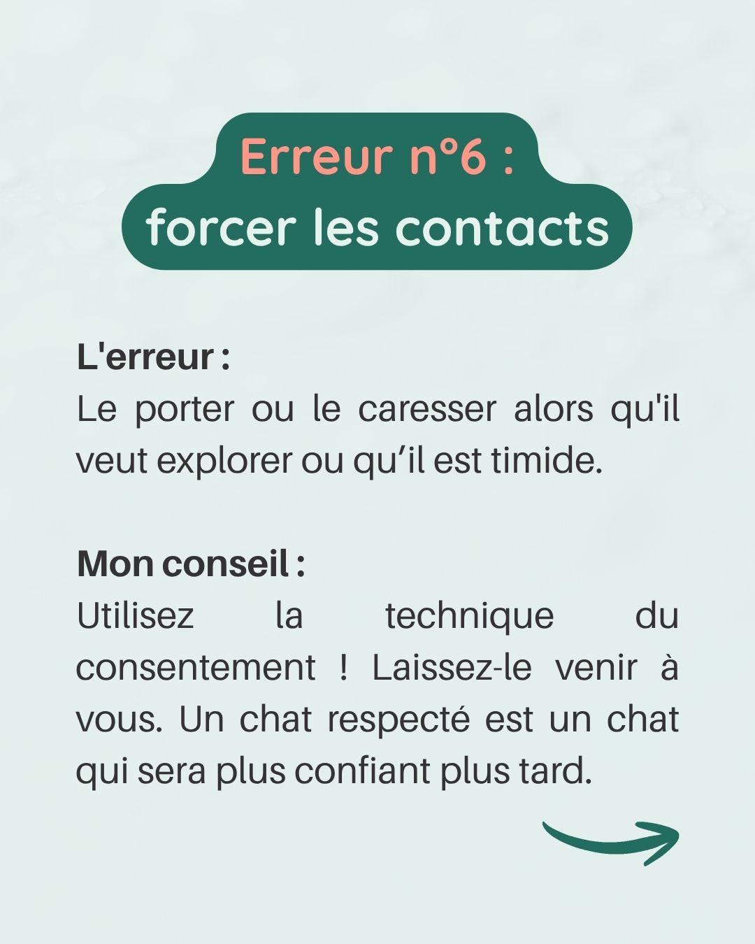 Erreurs avec chaton 7 